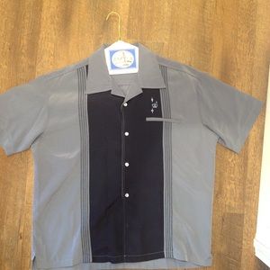 Mens Bowling Shirt Large